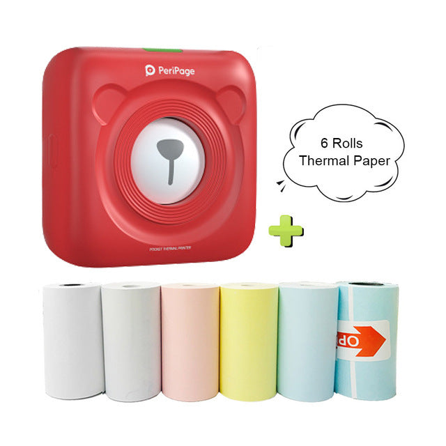 Μίνι ασύρματος θερμικός εκτυπωτής Bluetooth