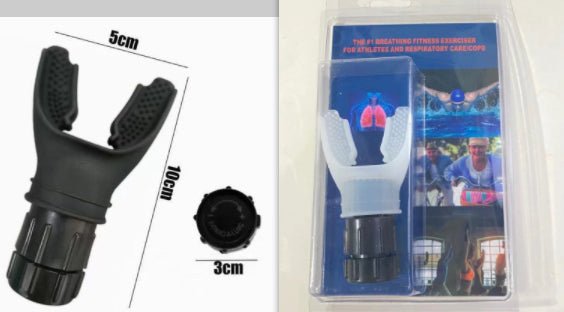 Επιστόμιο προσώπου πνευμόνων άσκησης εξοπλισμού γυμναστικής αναπνευστικών συσκευών εκπαιδευτών αναπνοής για τα εξαρτήματα οικιακής υγιεινής φροντίδας