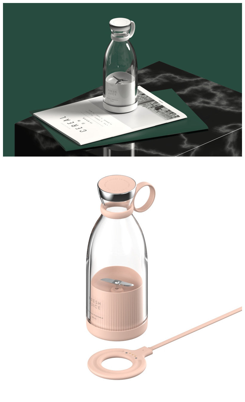 350ml ηλεκτρικός αποχυμωτής μπλέντερ μίξερ USB επαναφορτιζόμενη μηχανή οικιακού φορητού μπλέντερ κύπελλο κιτ εργαλείων κουζίνας